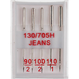 Artikelbild 1 für TSI Nähmaschinennadeln silber Jeans, 1 Pack, Artikelnummer 536712