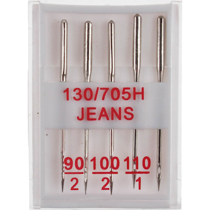 Artikelbild für TSI Nähmaschinennadeln silber Jeans, 1 Pack, Artikelnummer 536712