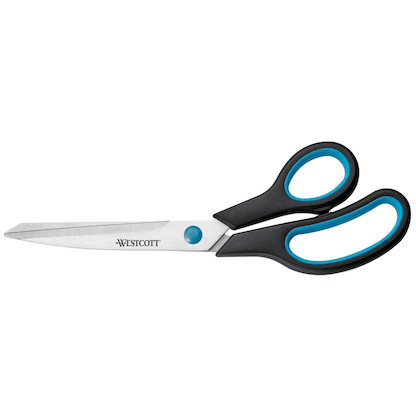 Artikelbild für WESTCOTT Schere Easy Grip schwarz-blau 25,0 cm, Artikelnummer 511994