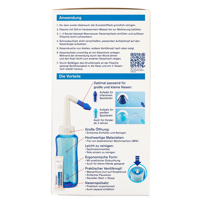 Artikelbild 8 für tetesept Nasendusche 4008491115698 blau, weiß Kunststoff, 1 Set, Artikelnummer 516086