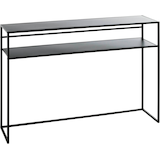 Artikelbild 1 für HAKU Möbel Konsolentisch rechteckig Metall schwarz 112,0 x 28,0 x 81,0 cm, 1 St., Artikelnummer 784312