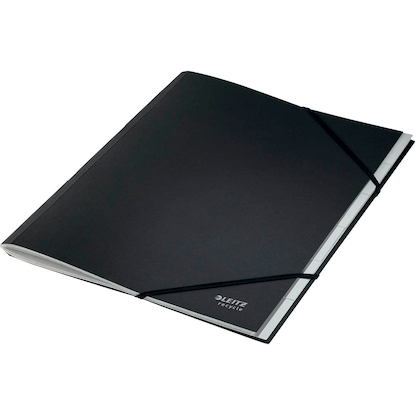 Artikelbild 4 für LEITZ Ordnungsmappe recycle 3914 6 Fächer schwarz, 1 St., Artikelnummer 304541