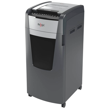 Artikelbild 11 für Rexel Optimum AutoFeed+ 600X Aktenvernichter mit Partikelschnitt P-4, 4 x 28 mm, bis 600 Blatt, schwarz, Artikelnummer 429854