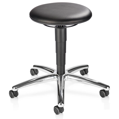 Artikelbild für bimos Arbeitshocker schwarz Kunstleder, 1 St., Artikelnummer 176018