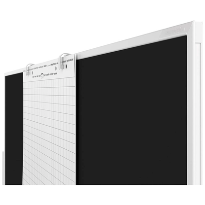 Artikelbild 2 für magnetoplan Flipchart-Halter weiß für Universalboard, Moderationstafeln, Whiteboards, Raumteiler, Kommunikationswände, Präsentationswände, Artikelnummer 200529