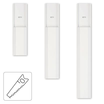 Artikelbild 3 für hama eckig Alu Kabelkanal 110,0 cm weiß, Artikelnummer 281996