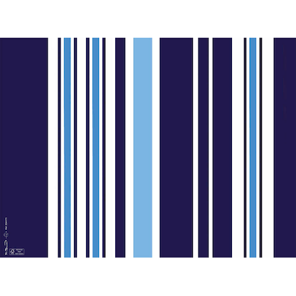 Artikelbild 3 für PROnappe Platzsets Bajadere Marineblau mehrfarbig 30,0 x 40,0 cm, 400 St., Artikelnummer 348138