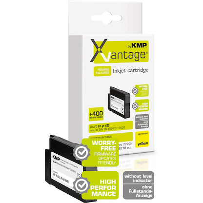 Artikelbild 2 für KMP XVantage® gelb pigmentiert Druckerpatrone kompatibel zu HP 953XL (F6U18AE), Artikelnummer 347858