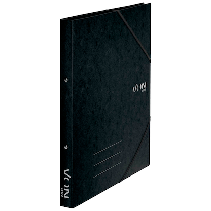 Artikelbild 2 für VON LEITZ Ringbuch 2-Ringe schwarz 2,5 cm DIN A4, 1 St., Artikelnummer 635328