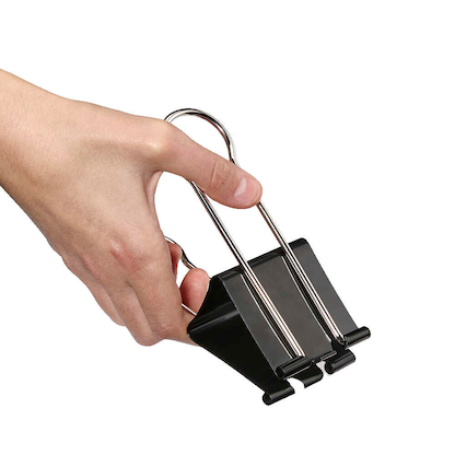 Artikelbild 4 für Gowi Foldbackklammer schwarz 6,0 cm, 1 St., Artikelnummer 721599