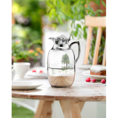 Artikelbild 2 für alfi Isolierkanne Juwel silber 1,0 l, 1 St., Artikelnummer 804656