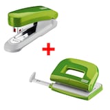 Artikelbild 1 für novus Locher und Heftgeräte Set E210/E15 grün, Artikelnummer 158776