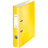 Artikelbild 1 für LEITZ Ordner gelb Karton 5,0 cm DIN A4, 1 St., Artikelnummer 911014