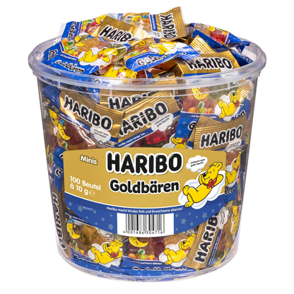 Artikelbild für HARIBO Goldbären Gute Nacht Fruchtgummi 100 St./1,0 kg, Artikelnummer 796724