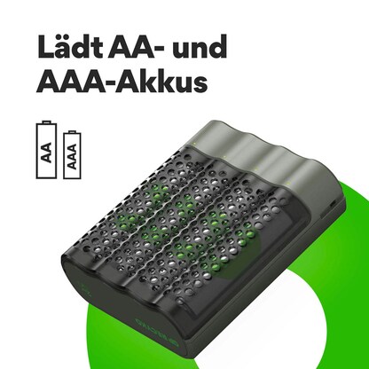 Artikelbild 8 für GP M452U 4-Port Akku-Schnellladegerät inkl. Akkus, Artikelnummer 255446