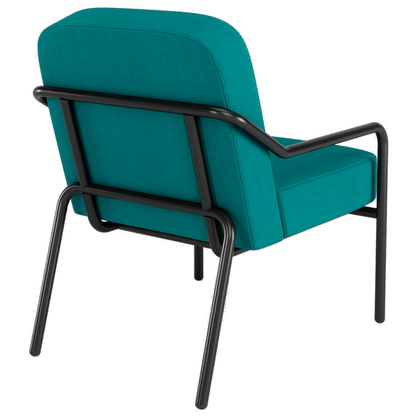 Artikelbild 3 für medso powered by PAPERFLOW Sessel MEDSO M Rund blau schwarz Stoff 58,0 x 74,3 x 73,6 cm, 1 St., Artikelnummer 522092