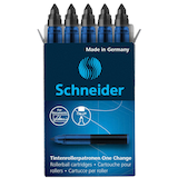 Artikelbild 1 für Schneider One Change Tintenrollerminen schwarz 0,6 mm 5 St., Artikelnummer 488674