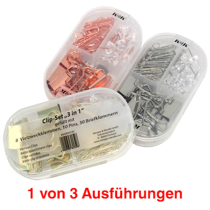 Artikelbild für M&M Clip-Set farbsortiert, 1 Pack, Artikelnummer 647377