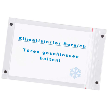 Artikelbild 2 für EICHNER Dokumententaschen DIN A4 quer transparent glatt, 10 St., Artikelnummer 703308