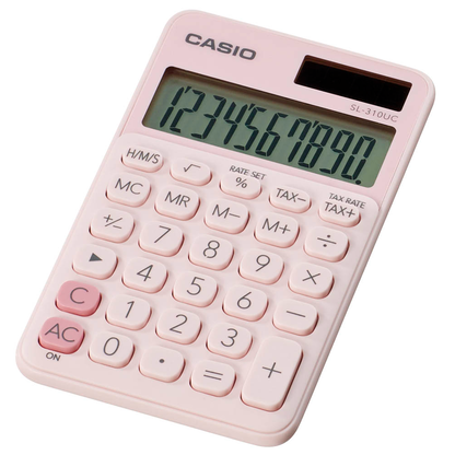 Artikelbild 3 für CASIO SL-310UC Taschenrechner rosa, Artikelnummer 445852