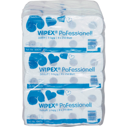 Artikelbild für WIPEX® Toilettenpapier 3-lagig, 72 Rollen, Artikelnummer 486161