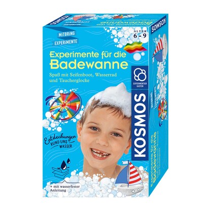 Artikelbild für KOSMOS Experimentierkasten Experimente für die Badewanne mehrfarbig, Artikelnummer 712891