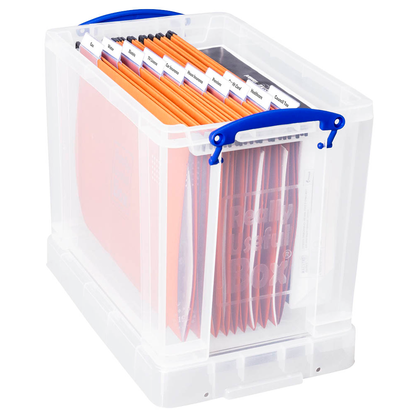 Artikelbild 4 für Really Useful Box Aufbewahrungsbox 19,0 l transparent 39,5 x 25,5 x 29,0 cm, 1 St., Artikelnummer 253880