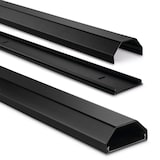 Artikelbild 1 für hama eckig Alu Kabelkanal 110,0 cm schwarz, Artikelnummer 282016