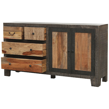 Artikelbild 5 für Garden Pleasure Sideboard TARIM, 304053 braun 165,0 x 40,0 x 88,0 cm, 1 St., Artikelnummer 543377