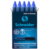 Artikelbild 1 für Schneider One Change Tintenrollerminen blau 0,6 mm 5 St., Artikelnummer 489023