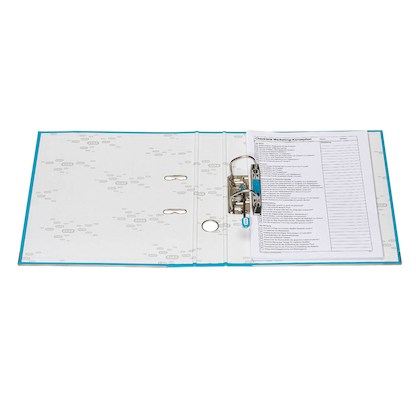 Artikelbild 8 für ELBA smart Pro Ordner türkis Kunststoff 5,0 cm DIN A4, 1 St., Artikelnummer 131987