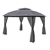 Artikelbild 1 für Garden Pleasure Pavillon KAMA rechteckig, anthrazit, 1 St., Artikelnummer 897527