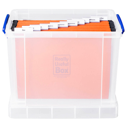 Artikelbild 5 für Really Useful Box Aufbewahrungsbox 19,0 l transparent 39,5 x 25,5 x 29,0 cm, 1 St., Artikelnummer 253880
