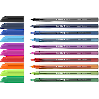 Artikelbild für Schneider Kugelschreiber Vizz M farbsortiert, Schreibfarbe: farbsortiert, 10 St., Artikelnummer 325041