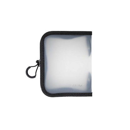 Artikelbild 8 für FolderSys Reißverschlussbeutel Mini DIN A6 transparent/schwarz 0,5 mm, 1 St., Artikelnummer 592564