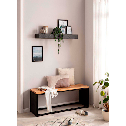 Artikelbild 3 für WOHNLING Wandregal anthrazit 90,0 x 20,0 x 10,0 cm, 1 St., Artikelnummer 314459