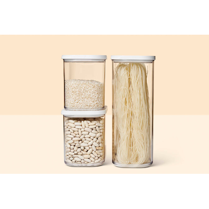 Artikelbild 4 für MEPAL Vorratsdosen-Set Modula weiß, 1 Set, Artikelnummer 434763