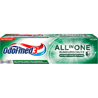 Artikelbild für Odol-med3® ALL IN ONE RUNDUMSCHUTZ Zahnpasta 75 ml, Artikelnummer 569986