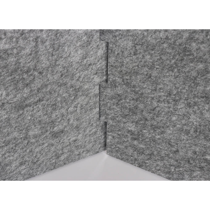 Artikelbild 5 für HAMMERBACHER Akustik-Tischtrennwand, grau 95,8/88,0 x 60,5 cm, 1 St., Artikelnummer 743197