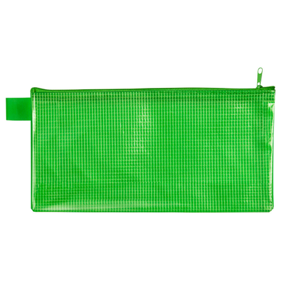 Artikelbild für VELOFLEX Reißverschlussbeutel DIN lang grün 0,26 mm, 1 St., Artikelnummer 190688