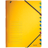 Artikelbild 1 für LEITZ Ordnungsmappe 3912 12 Fächer gelb, 1 St., Artikelnummer 322901