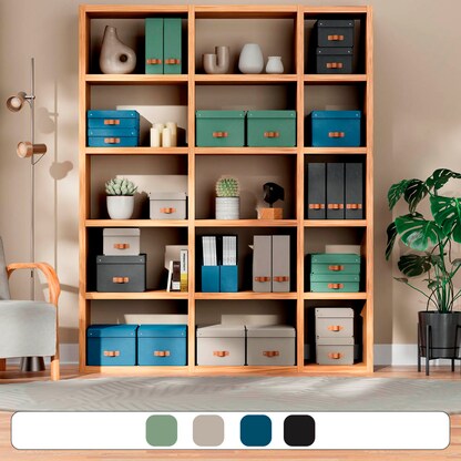 Artikelbild 4 für LEITZ Puro Aufbewahrungsboxen 17,0 l beige 27,0 x 37,0 x 20,0 cm, 2 St., Artikelnummer 669719