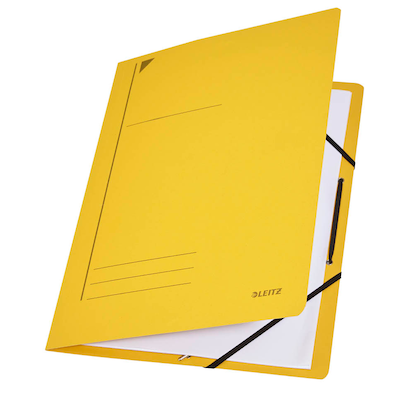 Artikelbild für LEITZ Eckspanner 3980 DIN A4 gelb, 1 St., Artikelnummer 333548