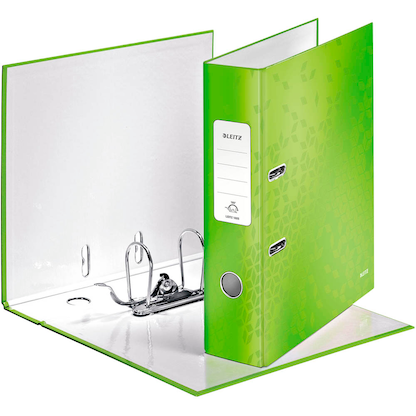 Artikelbild 2 für LEITZ Ordner grün Karton 8,0 cm DIN A4, 1 St., Artikelnummer 910974