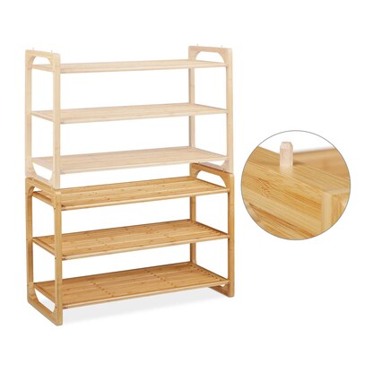 Artikelbild 8 für relaxdays Schuhregal braun 75,5 x 33,0 x 50,0 cm, 1 St., Artikelnummer 449344