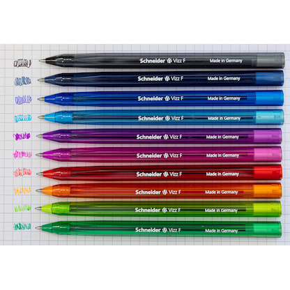 Artikelbild 13 für Schneider Kugelschreiber Vizz M farbsortiert, Schreibfarbe: farbsortiert, 10 St., Artikelnummer 325041
