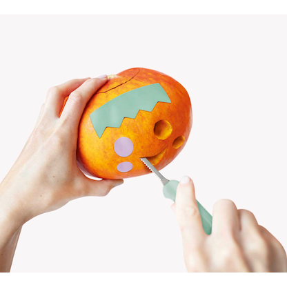 Artikelbild 5 für folia Bastelwerkzeug Kürbisschnitz-Set mint, Artikelnummer 285607