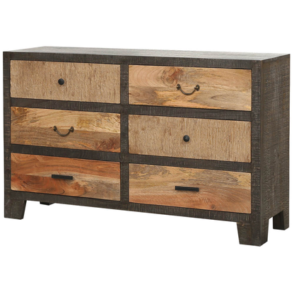 Artikelbild 3 für Garden Pleasure Sideboard TARIM, 304054 braun 135,0 x 40,0 x 84,0 cm, 1 St., Artikelnummer 543296
