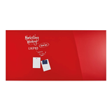 Artikelbild 1 für magnetoplan Glas-Magnettafel 240,0 x 120,0 cm intensiv-rot, Artikelnummer 713807