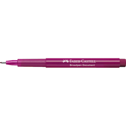 Artikelbild 5 für FABER-CASTELL Broadpen Document 1554 Fineliner pink 0,8 mm, 1 St., Artikelnummer 907493